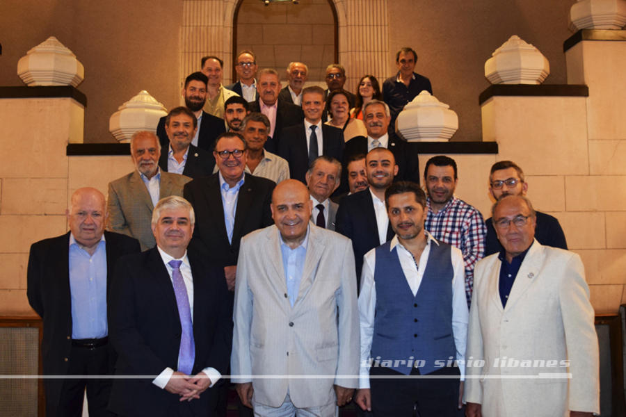 Despedida al Encargado de Negocios de Siria en el CSLBA