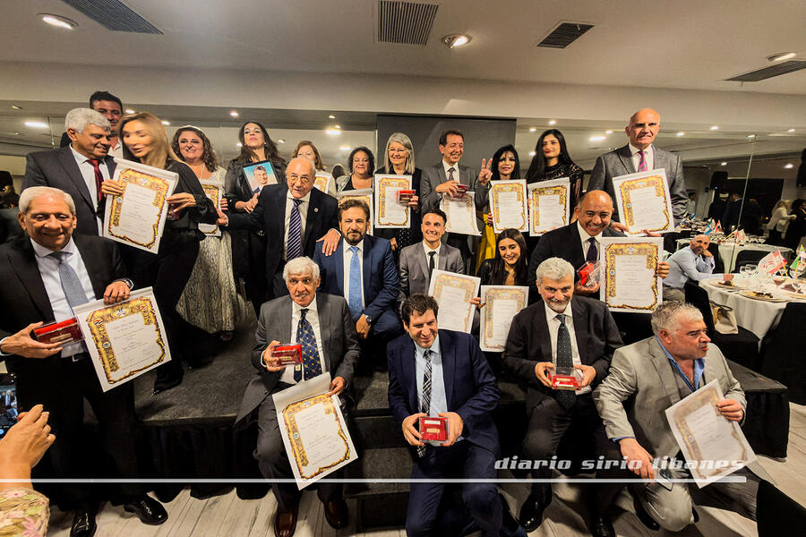 El Club Sirio Libanés entregó distinciones Ugarit 2025