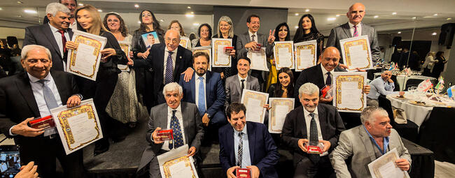 El Club Sirio Libanés entregó distinciones Ugarit 2025