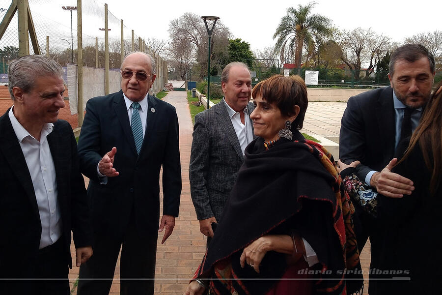 El Club Sirio Libanés homenajeó a la embajadora Ruiz Quintar