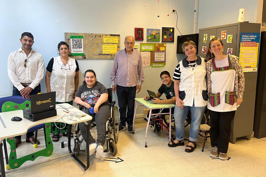 El Club Sirio Libanés participó en Elecciones 2024 de la Escuela Integral 1 de Saavedra