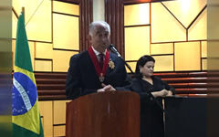 Dn. Mijail Meskin, Cónsul Honorario de la República Árabe Siria en Ciudad del Este, Paraguay.