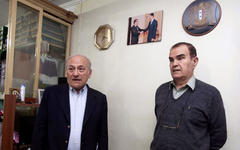 El Cónsul de Siria en Tucumán, Yabra Asfoura (der.),  junto a su colega y amigo el Dr. Camilo Brahim, Cónsul de Siria en Santiago del Estero (izq.)