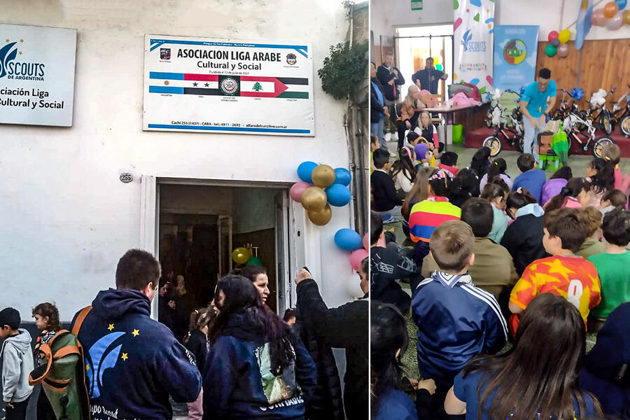 La Asociación Liga Árabe celebró el Dia del Niño