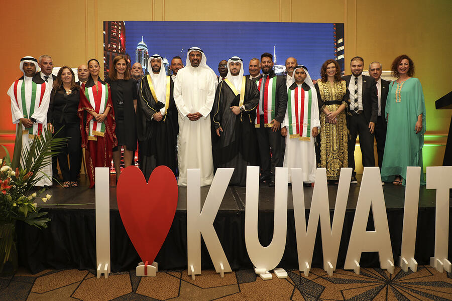 La Embajada de Kuwait celebró 62 Aniversario del Día Nacional