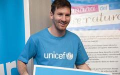 Messi donó fondos para escuelas en Siria