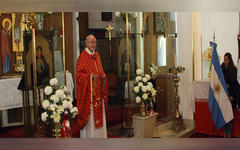 Rosario distingue a Mons. Salameh Karam
