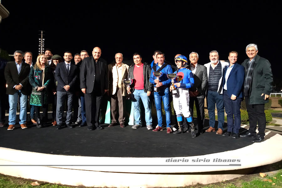 Se realizó la carrera hípica Aniversario del Club Sirio Libanés