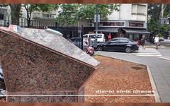Se renovó el monolito de la calle República Árabe Siria en Bs. As.