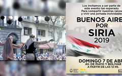 Se viene el “Buenos Aires por Siria”