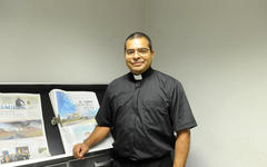 Padre Rodrigo Rojas, del Verbo Encarnado (Foto La Gaceta de Tucuman - Hector Peralta)