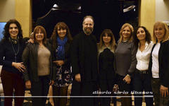 Monseñor Siluan junto a integrantes de la Comisión de Damas del CSLBA.